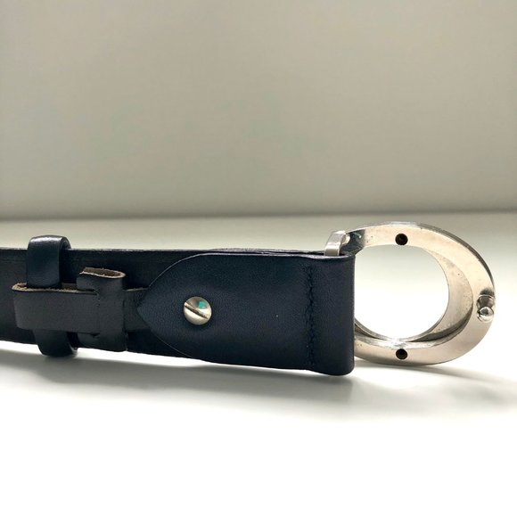CANALI Genuine Leather Men's Belt - Picture 4 of 8